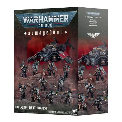 Armageddon battalion deathwatch, warhammer 40k, games workshop, model 39-13
